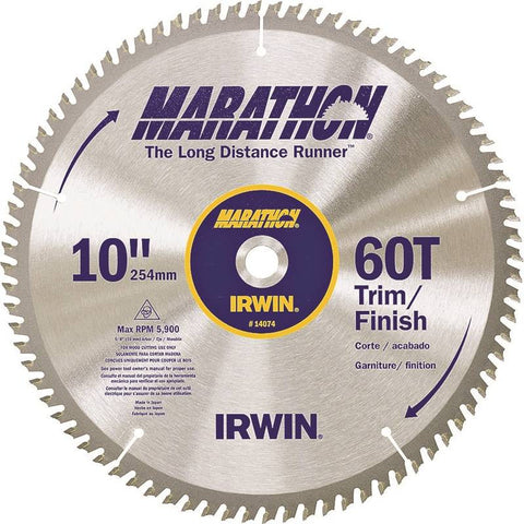 Circ Saw Blade 10in 60t