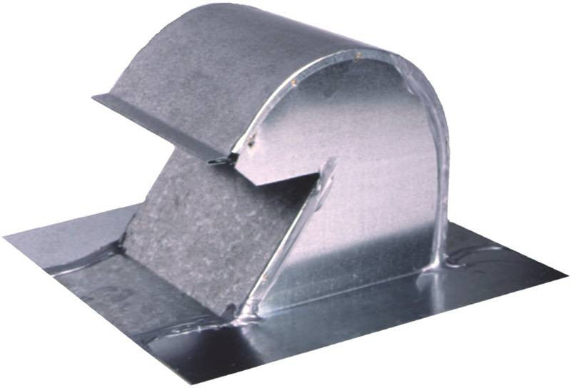 Goose Neck Vent 4in Galvanized