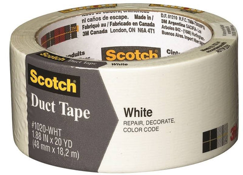 Tape Duct White 1.88inx20yd