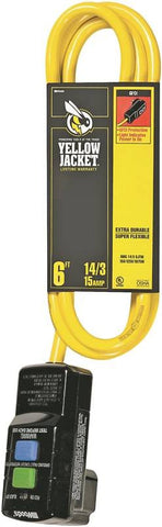 Cord Ext Gfci 14-3sjtw 6ft Yel