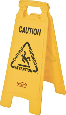 Sign Floor Caution 2 Sided