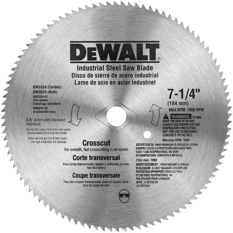 Circ Saw Blade 7-1-4 Crosscut