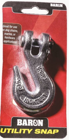 Grab Hook Clevis Galv 1-4