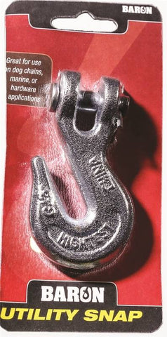 Grab Hook Clevis Galv 3-8