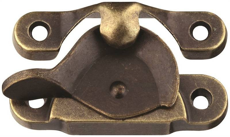 Antiq Brass Crescent Sash Lock