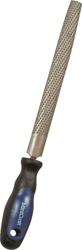 Rasp Wood Half Rd 8inch W-hdl