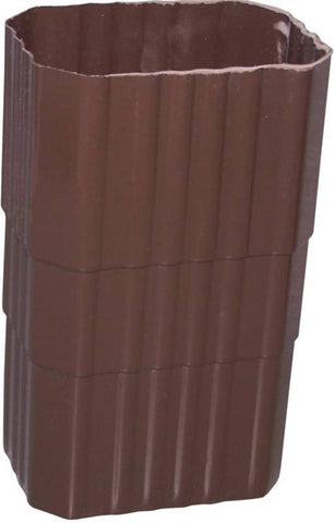 Downspout Coupler 2x3in Brown