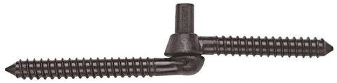 Hook-eye Hinge Stl 1-2x4in Blk