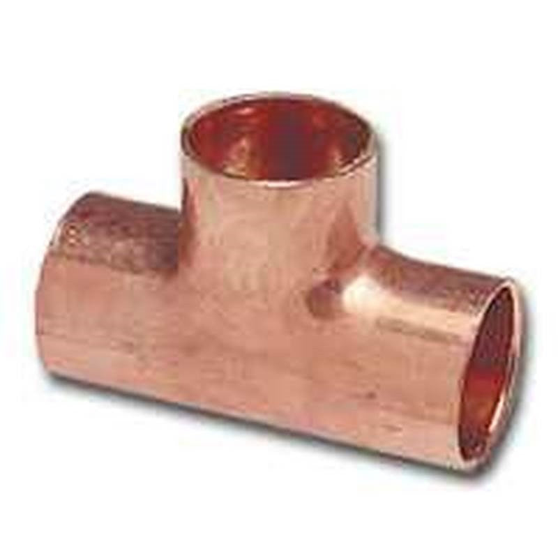 Tee Copper Wrot 1x1x3-4