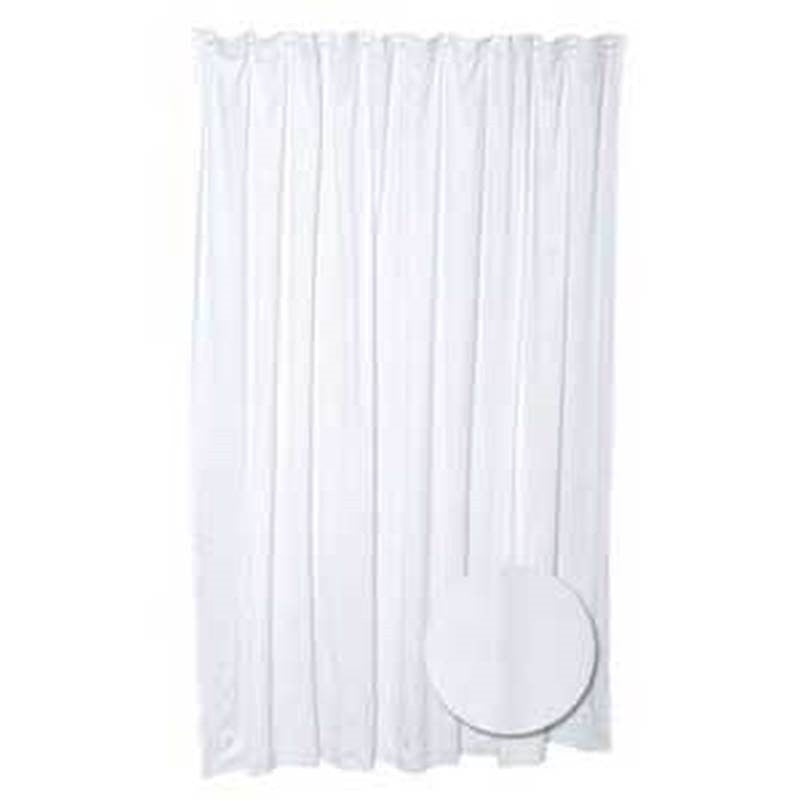 Curtain Shwr 70x72in Wht