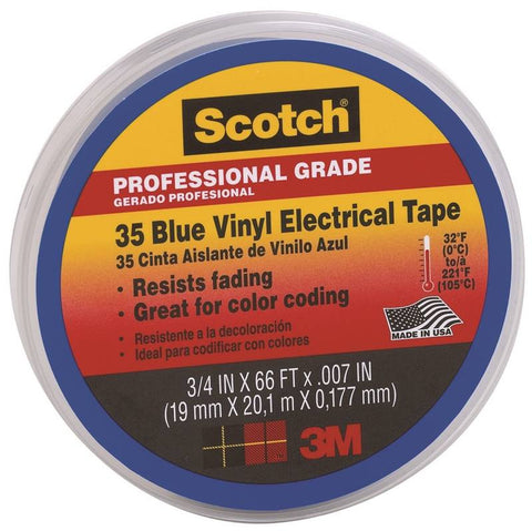 3-4 Blue Electrical Tape