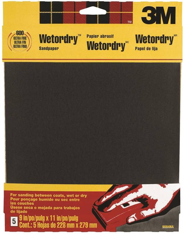 Sandpaper Wet-dry 9x11in Fine