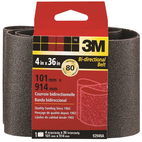 4x36in Medium Sanding Belt