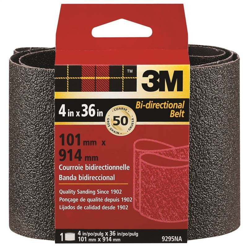 4x36in Coarse Sanding Belt