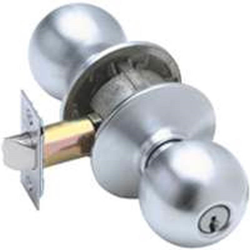 Orbit Storeroom Knob S Chrome