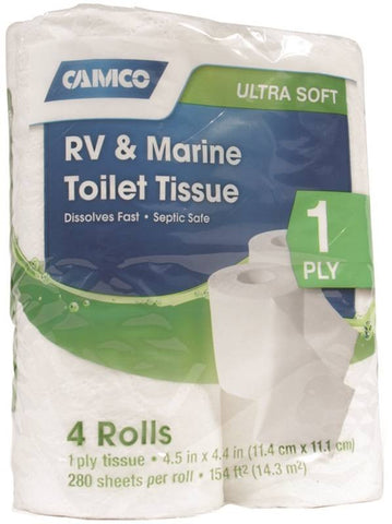 Toilet Tissue Biodgble 1 Ply