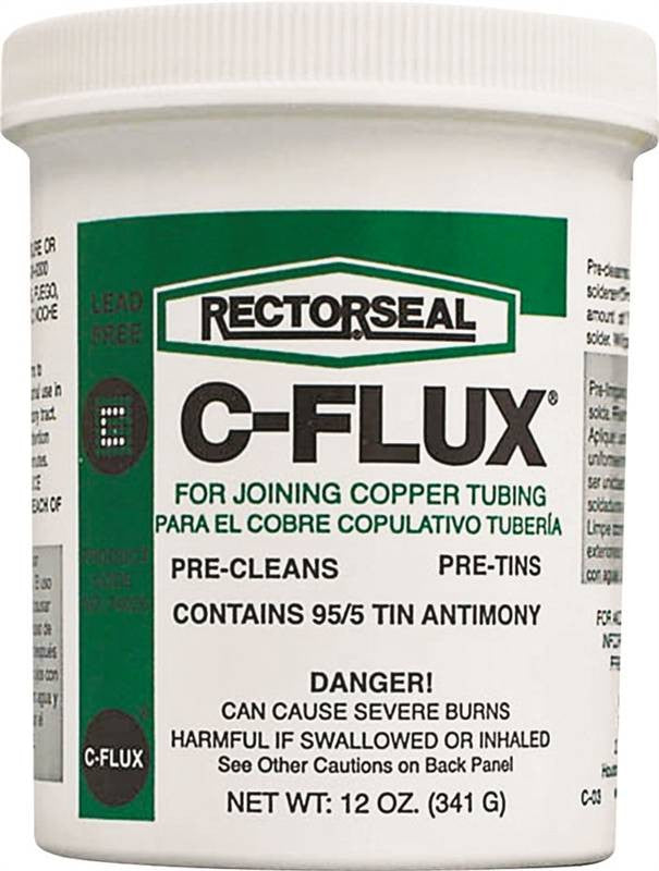 Paste Flux 12oz C-flux Cd Wthr