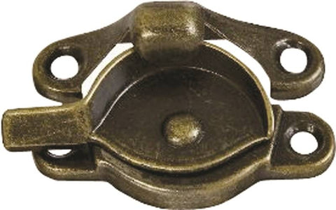 Antiq Brass Sash Crescnet Lock