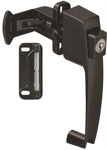 Door Latch Push Button Kyd Blk