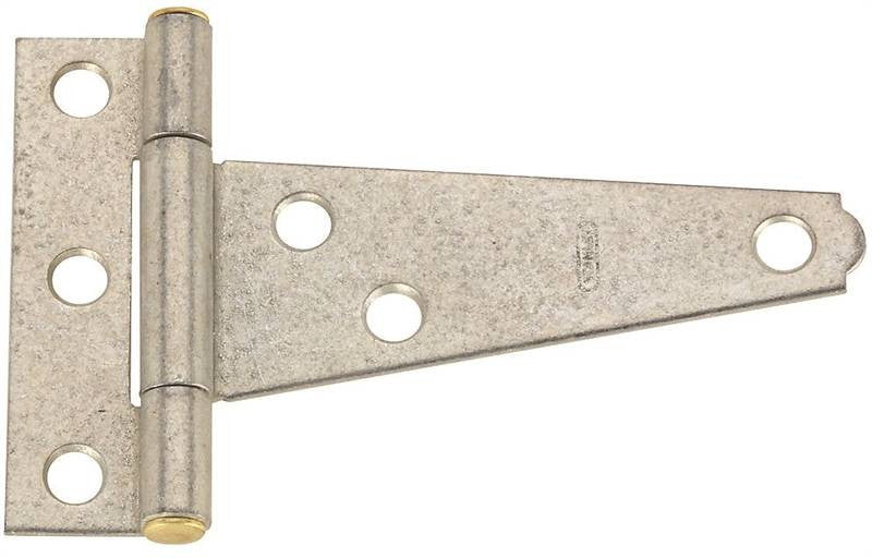 Hinge T Ld W-screws 3in Galv