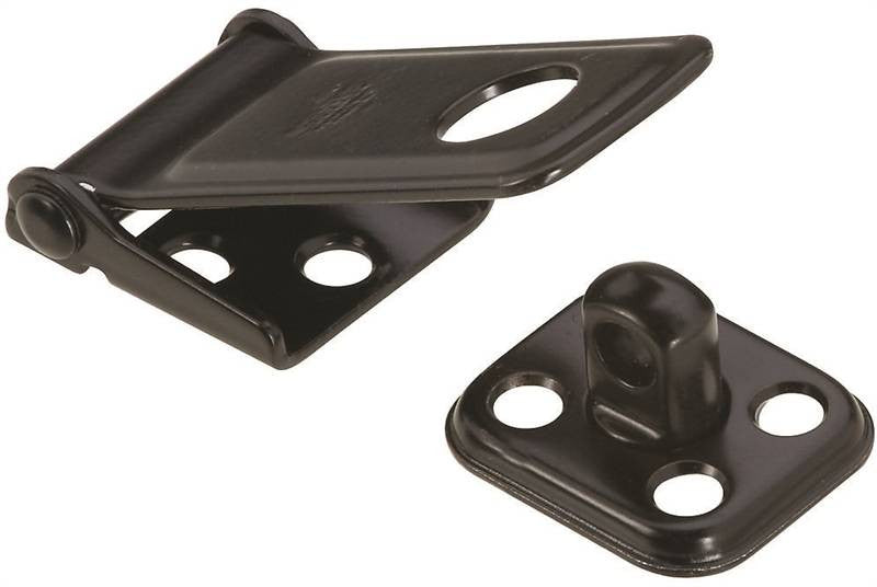 Hasp Safety Adj Stl 2.5in Blk