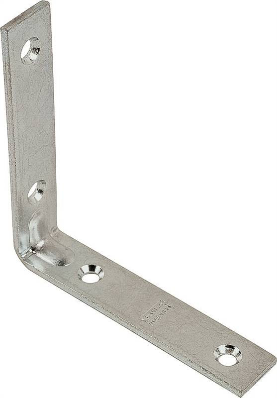 Brace Corner Steel 4in Znc