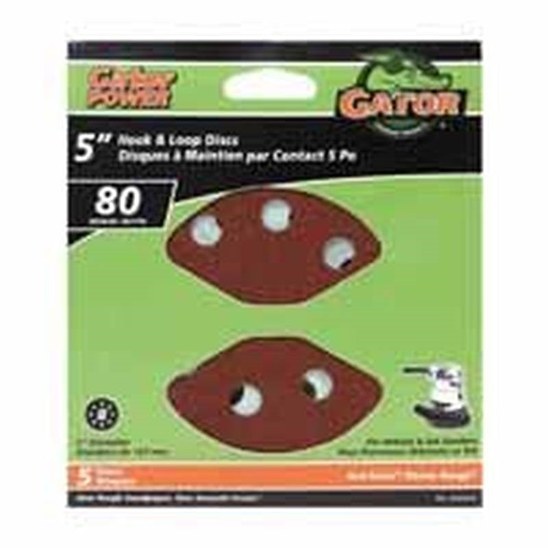 Gator 5in 8-hole H-loop 80 5pk