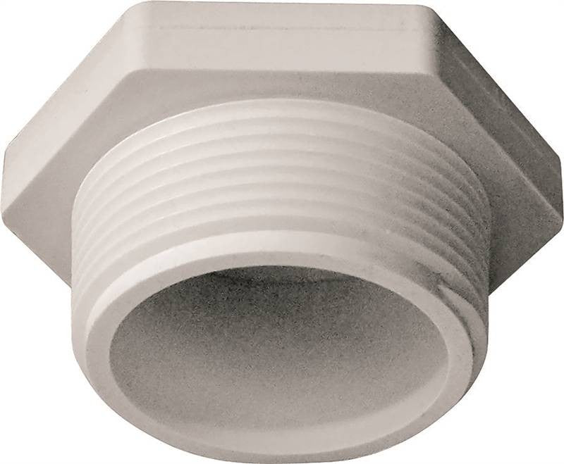 Plug Pvc Mip 1-1-2 In