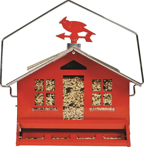 Red Squirrel Proof Feeder