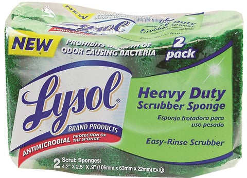 Lysol 2 Pack Heavy Duty Scrubb