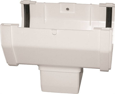Gutter Drop Outlet White 30pc