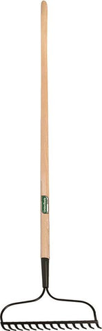 Rake Bow 14 Tine Wood Hdl 54in