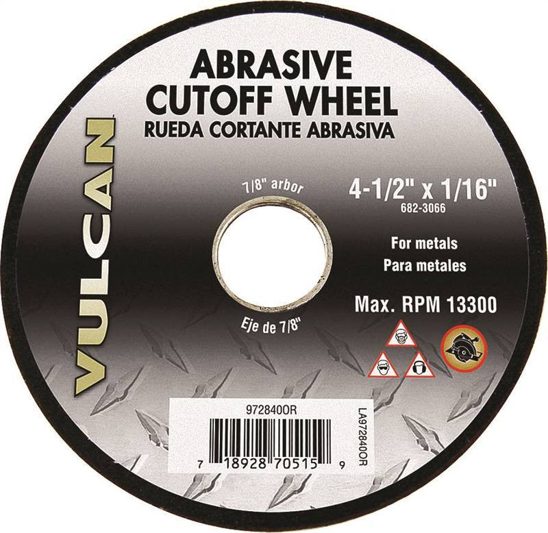 Cutoff Wheel Whl 4-1-2 X 1-16"