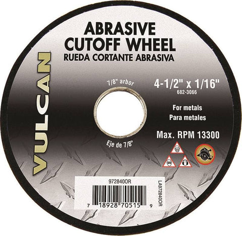 Cutoff Wheel Whl 4-1-2 X 1-16"