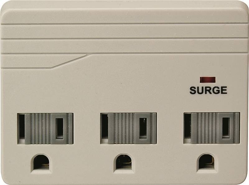 Tap Surge 3 Outlets 750j Gray