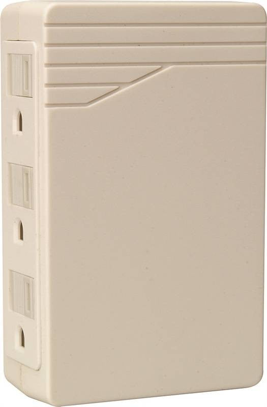 Tap Wall 6 Side Outlets White