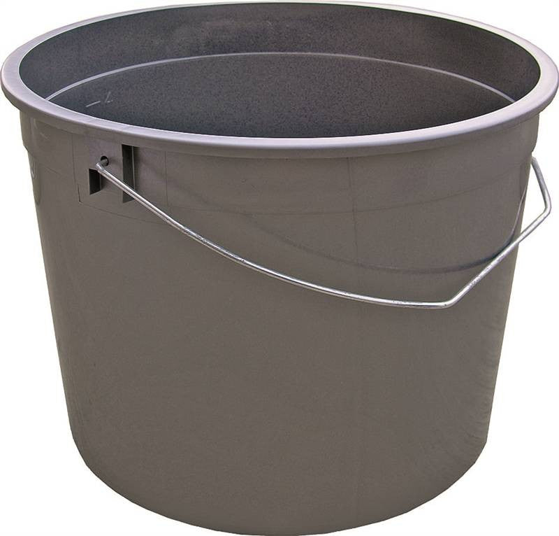 Paint Pail Plastic Silver 5qt