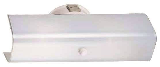 Fixture Bathroom Wall 2lt Wht