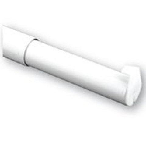 Rod Closet Adj 72-120in White