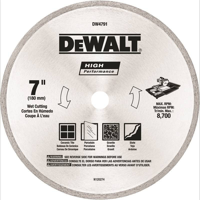 Cutoff Wheel 7in Tile Blade