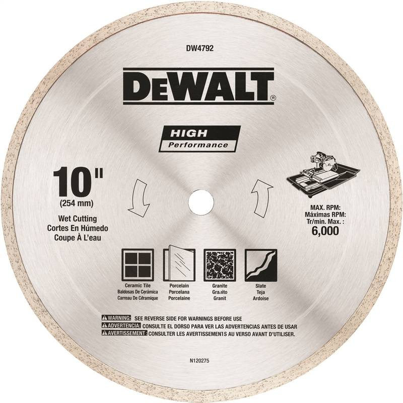 Cutoff Wheel 10in Tile Blade