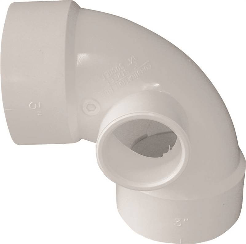 Elbow Pvc W-inlet 3x2-1-2x1-2