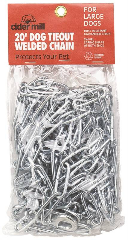 Chain Pet Tieout Hd 20ft 12ga