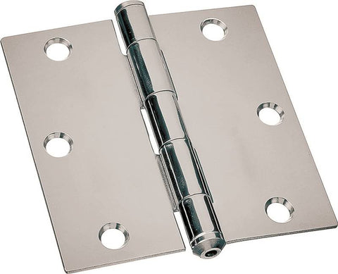 Hinge Utility Steel 5x5in Znc