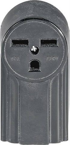 Receptacle 30a 250v Blk