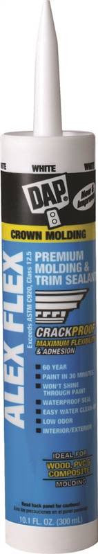 Sealant Mldg Trim White 10.1oz