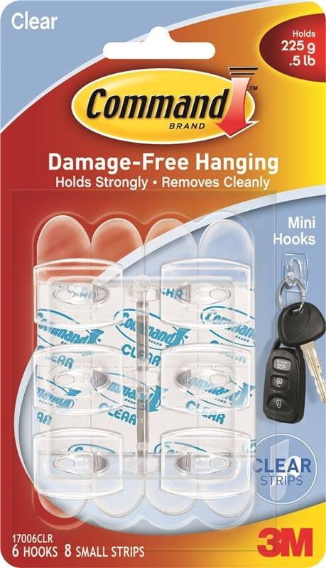 Hook Utility Mini W-strip Clr