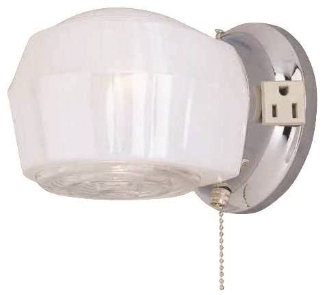 Fixture Bthrm Wall 1lt-otlt Pc