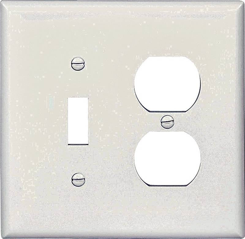 Wall Plate 2g Tgl-dupl Mid Wht