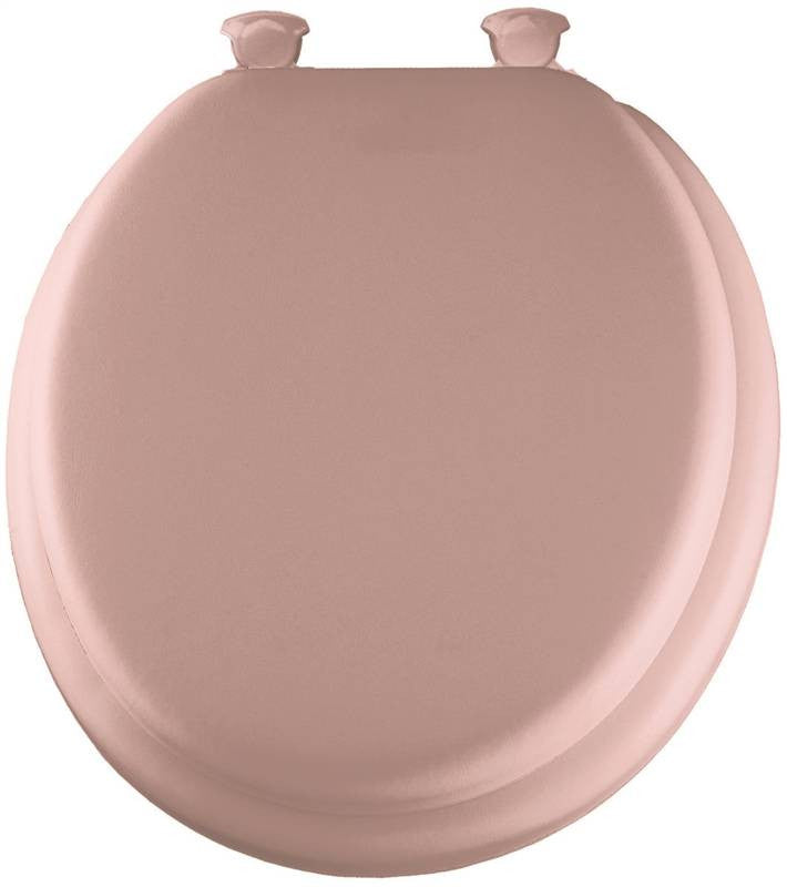 Toilet Seat Rnd Soft Pink